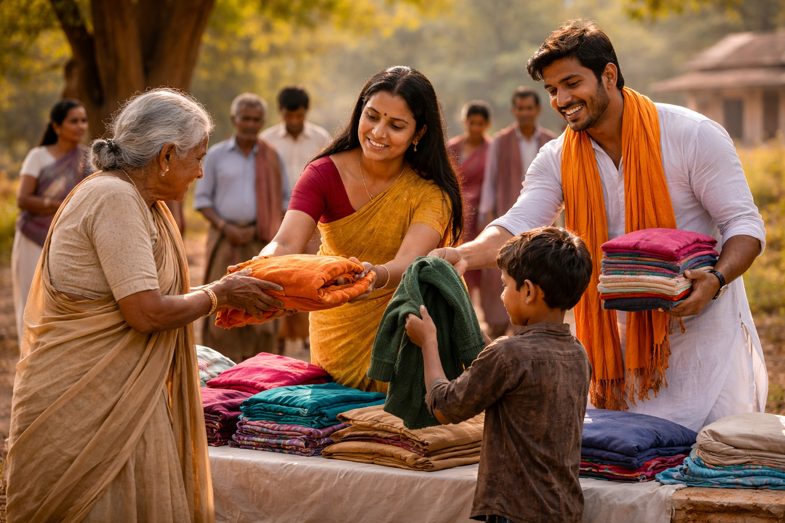 वस्त्र दान