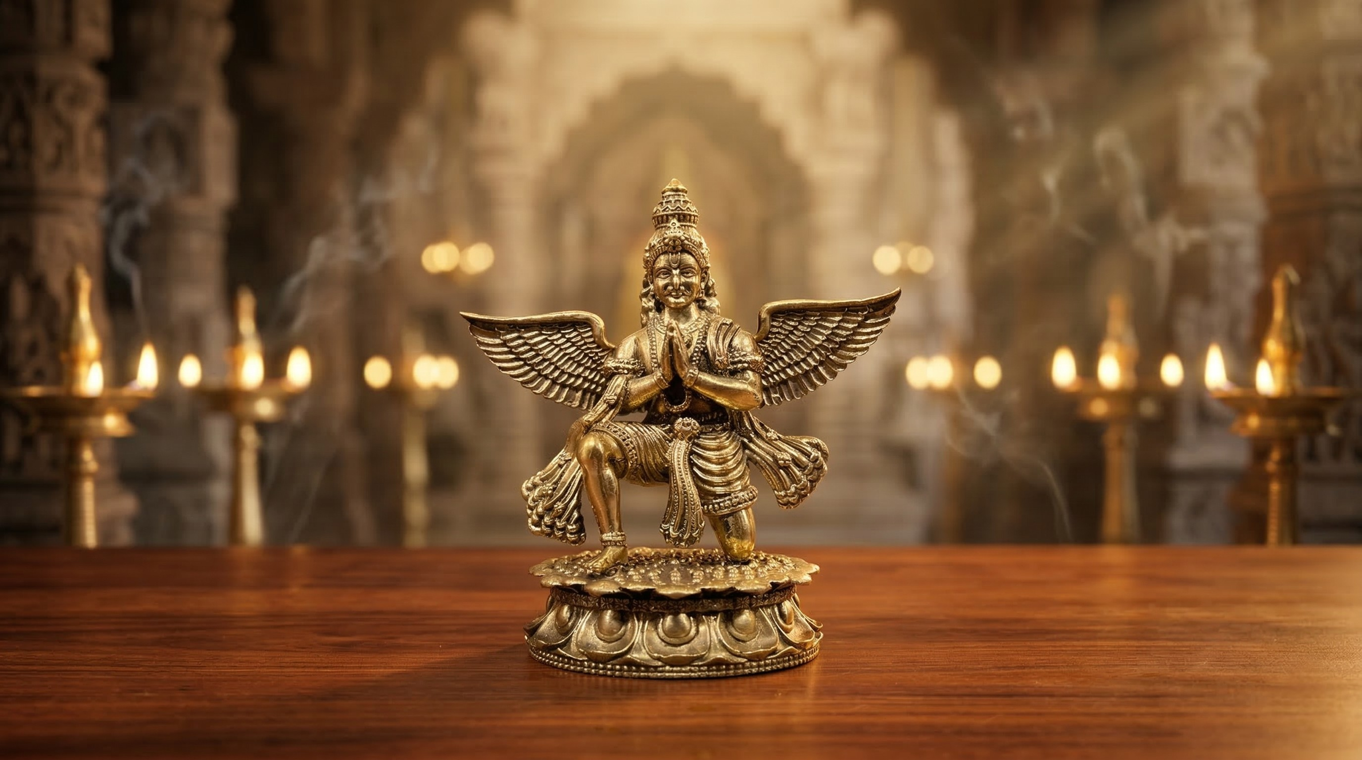Brass Superfine Big Garuda Dev