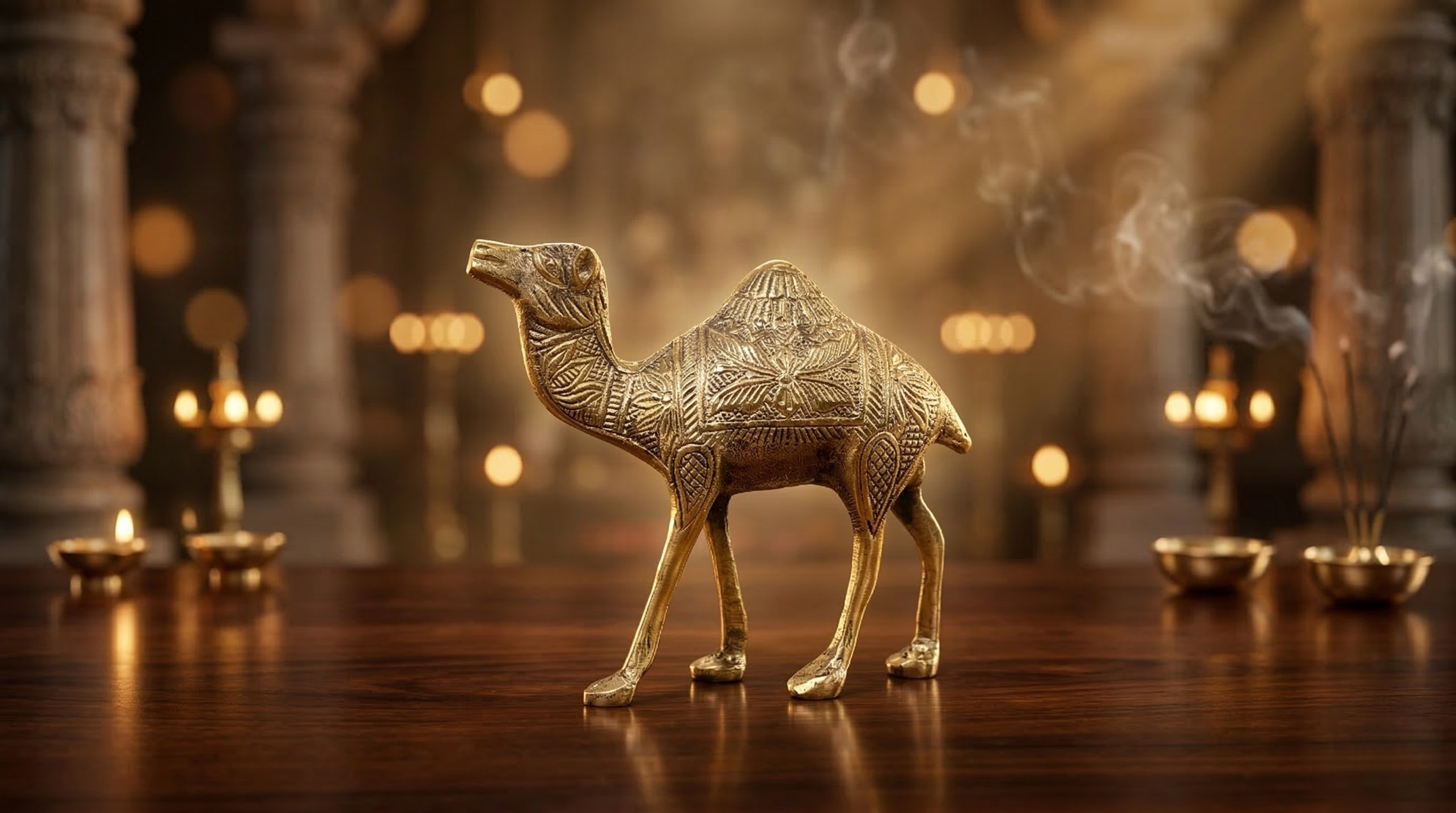 Brass Design Camel