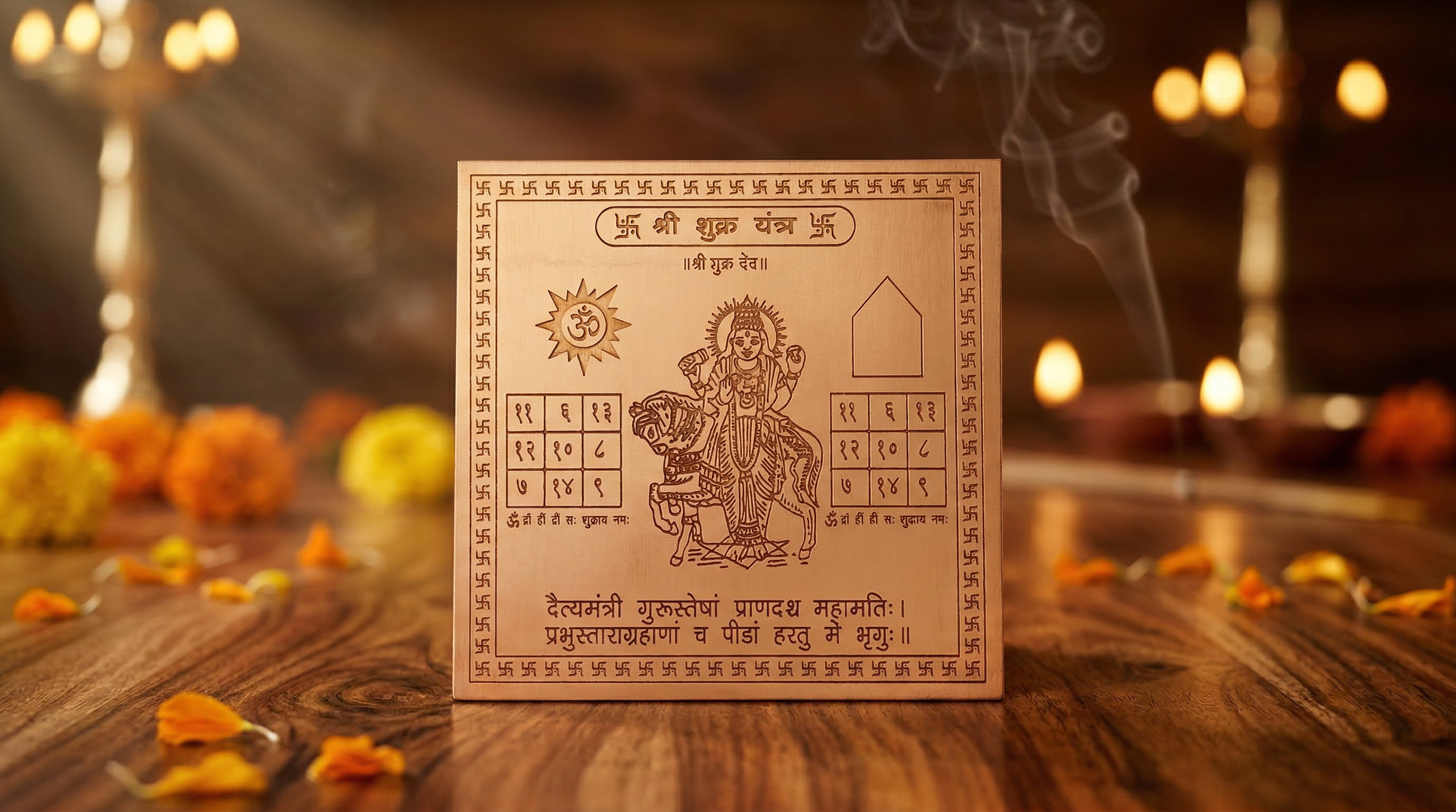 Shukra Copper Yantra