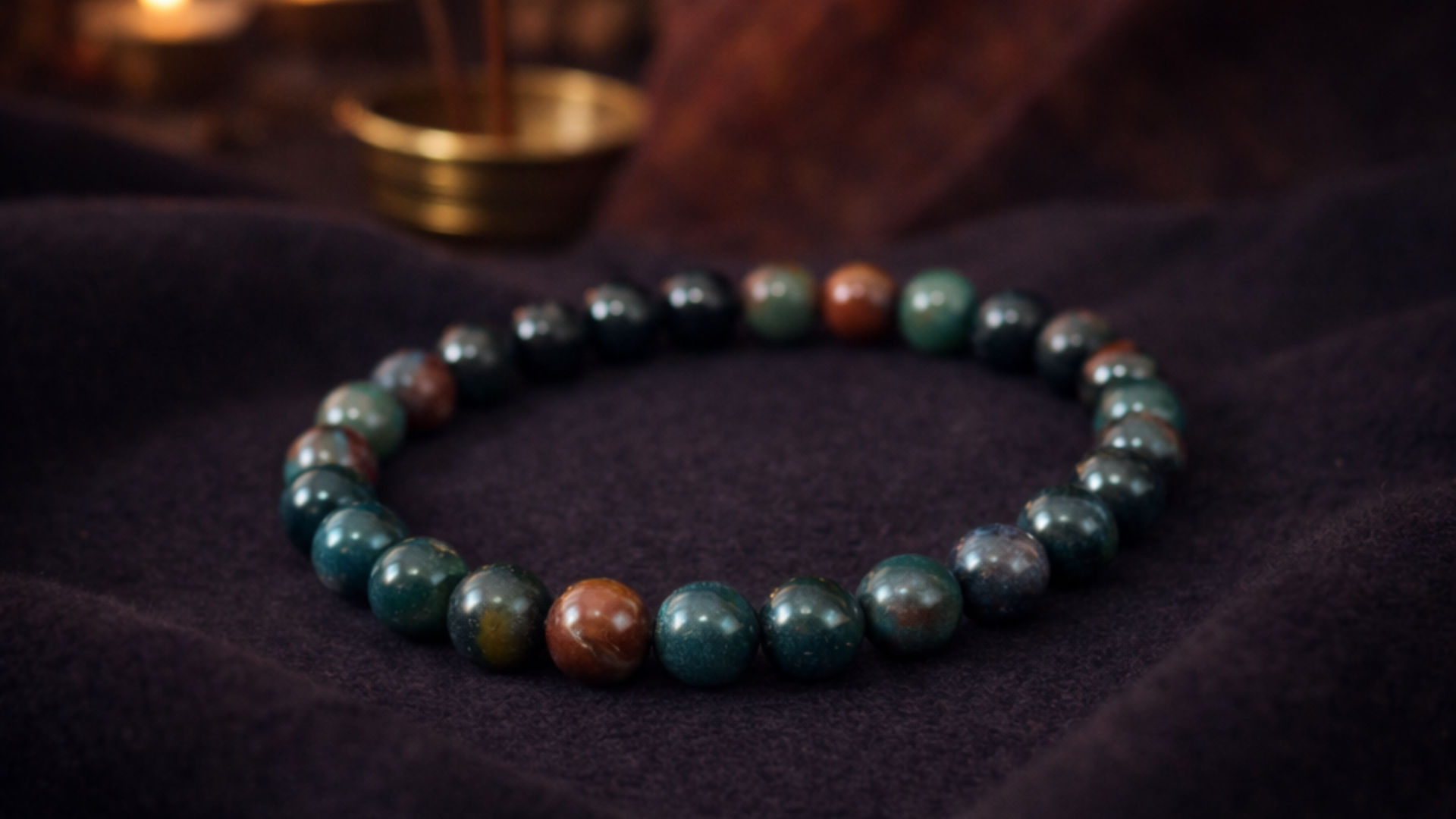 Blood Stone Bracelet